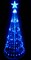Northlight 4' Blue LED Lighted Christmas Tree Cone Outdoor Yard Decor